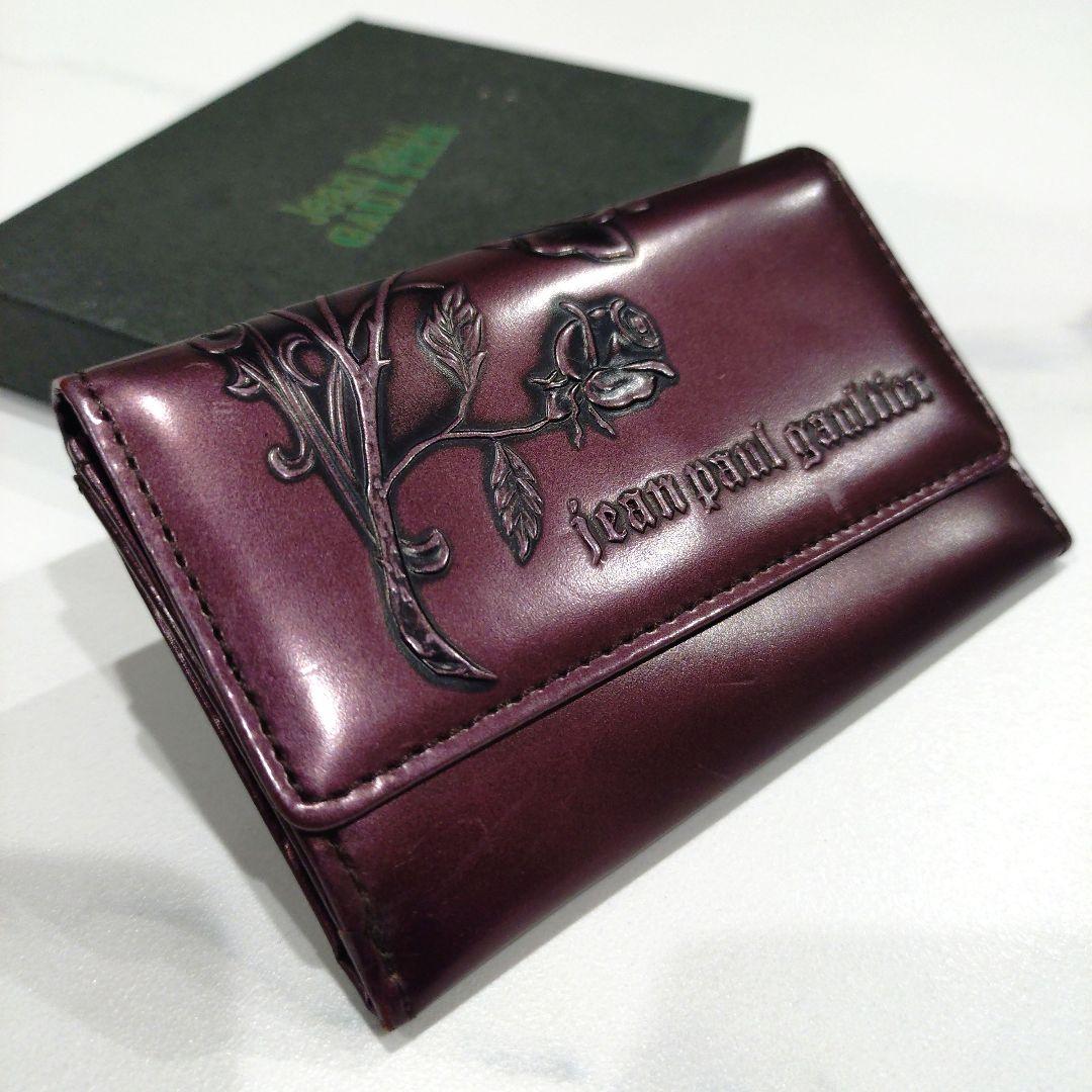 ジャンポールゴルチェJeanPaulGAULTIER　ニューローズ柄キーケース