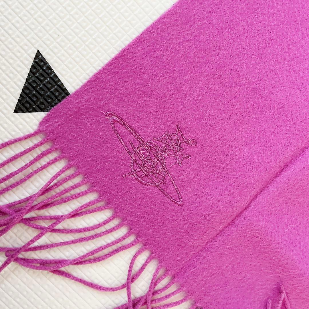 ヴィヴィアンウエストウッド　マフラー　ピンク