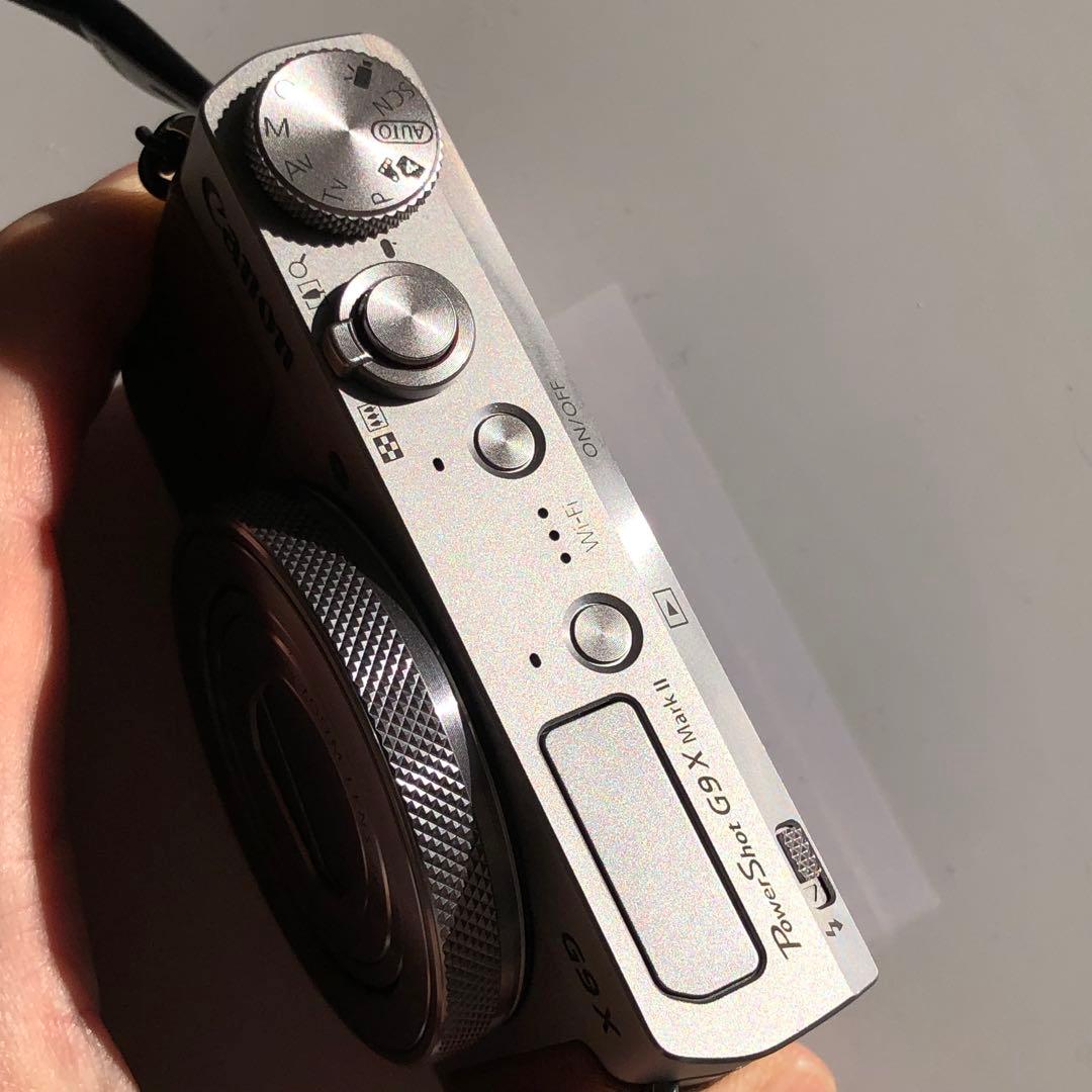 美品 canon キヤノン g9x mark ii フラッシュ90EX コンデジ