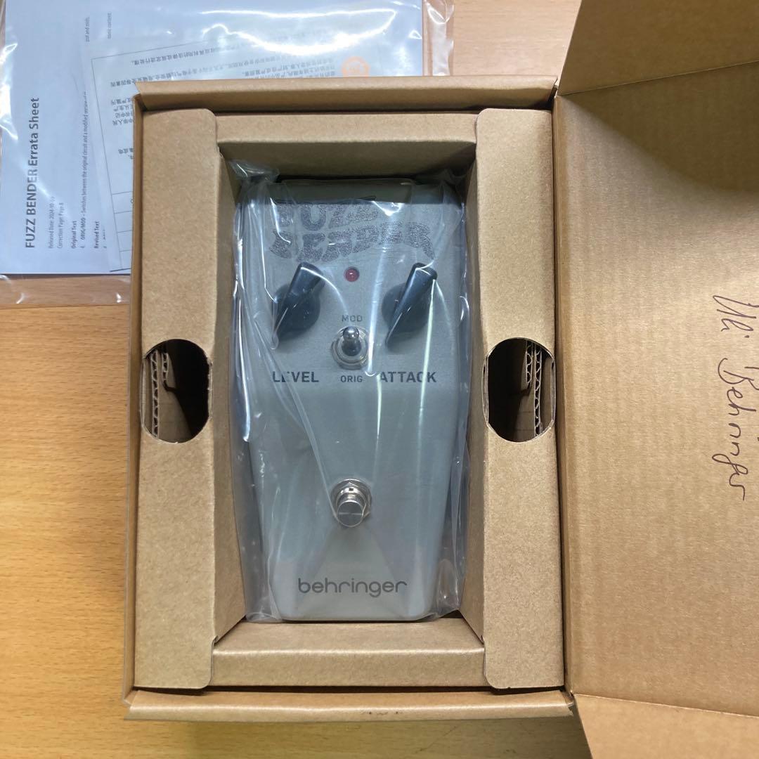 ギター Behringer Fuzz Bender
