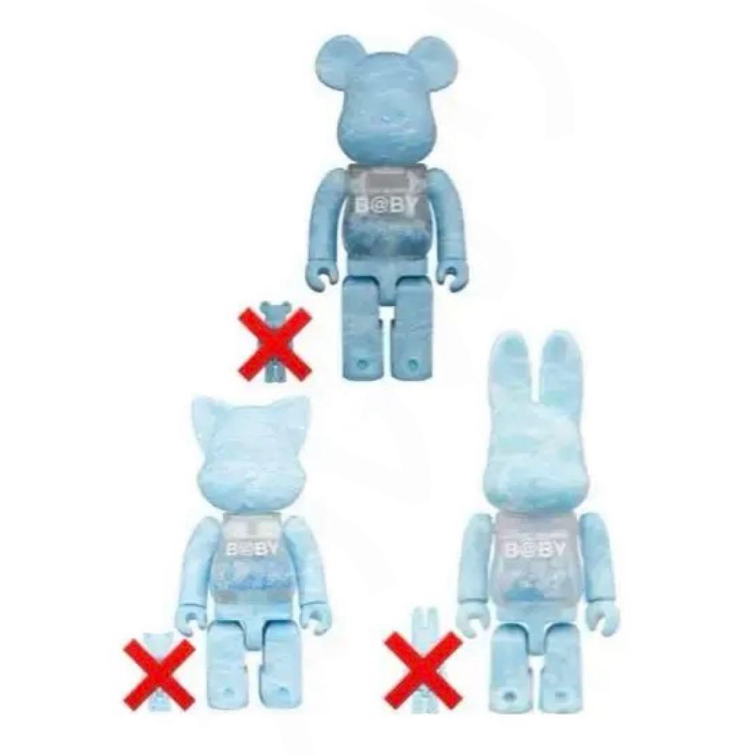 MY FIRST BE@RBRICK B@BY WATER CREST 400％