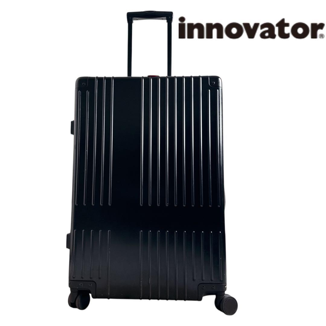 イノベーター アルミ スーツケース 63cm 黒 4輪 キャリー 旅行 出張