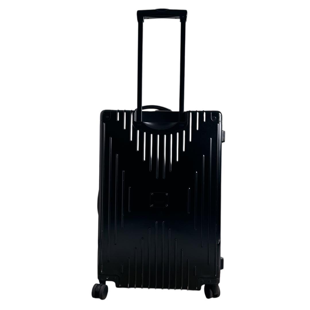 イノベーター アルミ スーツケース 63cm 黒 4輪 キャリー 旅行 出張
