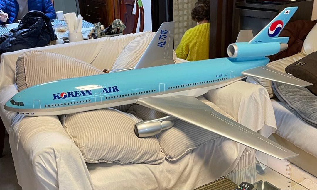 決まりました❣️レア木製 非売品 大型 151cm 飛行機