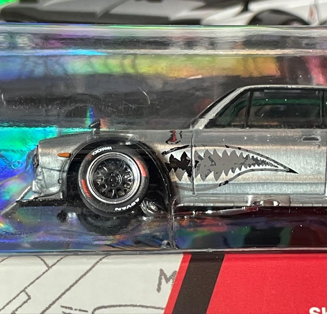 スカイラインGTR ハコスカPOPRACE 1/64 チェイス　ポップレース