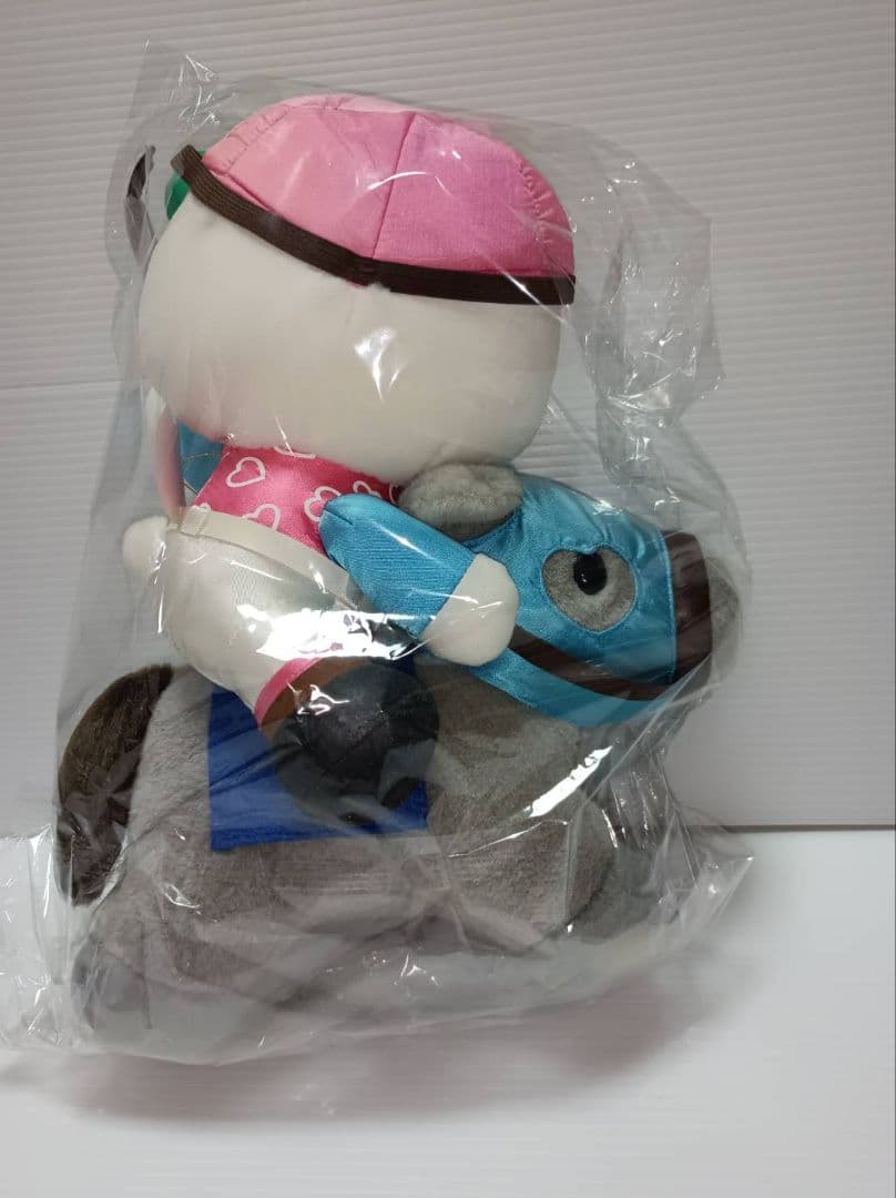 激レア！　サンリオ ハローキティ JRA　お馬deキティちゃん ビッグぬいぐるみ