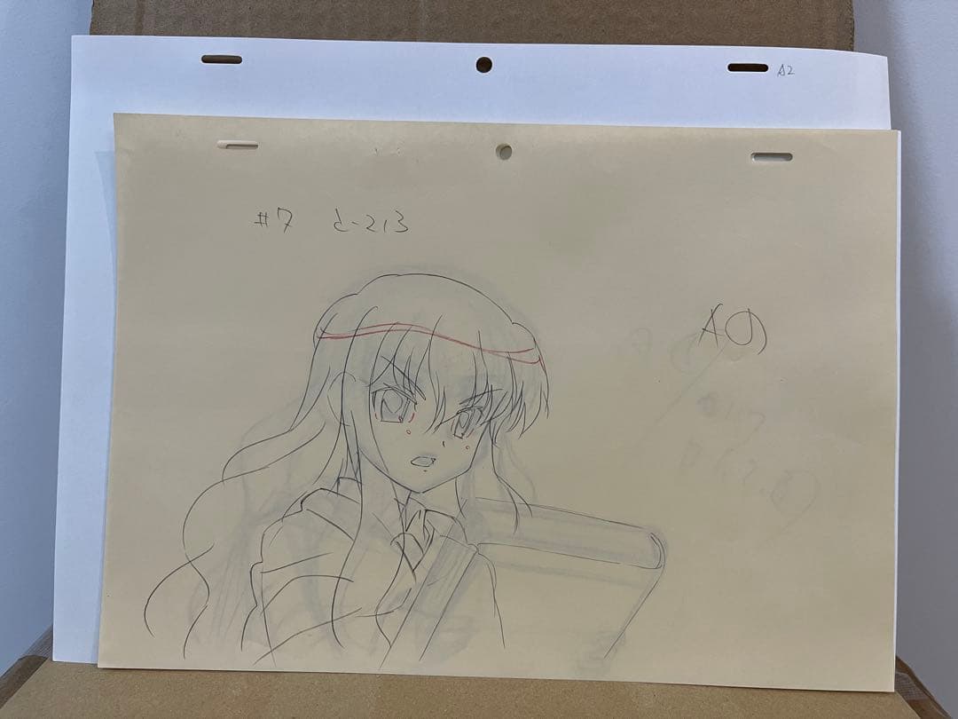 ゼロの使い魔 セル画 原画 動画 ルイズ1 釘宮理恵