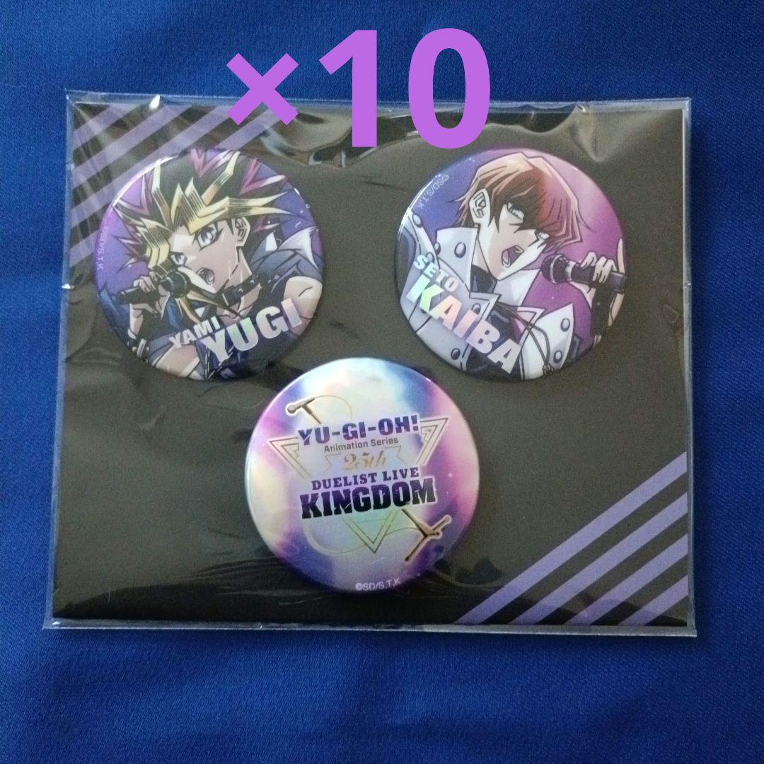 遊戯王　Duelist Live Kingdom　ライブ　缶バッジ　10個セット