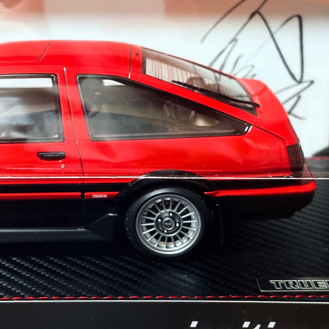 60台限定 1/18 イグニッションモデル トヨタ AE86 織戸学 フィギュア