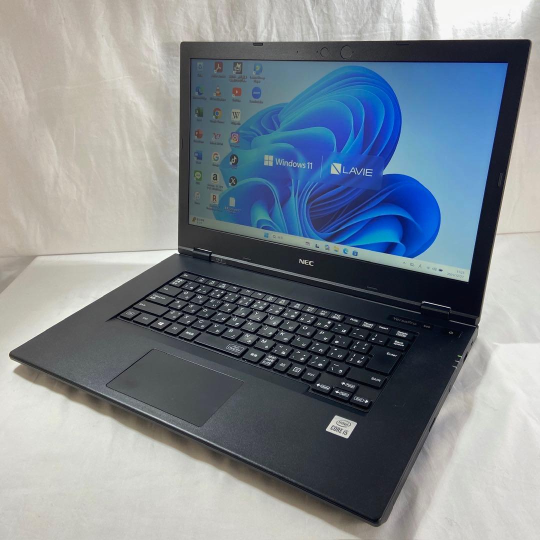 ★美品★ 第10世代Corei5 DVDドライブ WEBカメラ NEC FK23