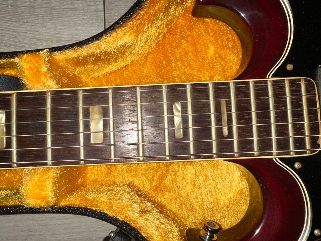 Greco SG300エレキギター70年代ジャパンビンテージバーガンディUSED