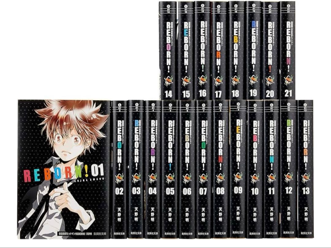 A*1様 家庭教師ヒットマンREBORN! 文庫コミック版 全21巻 完結セット
