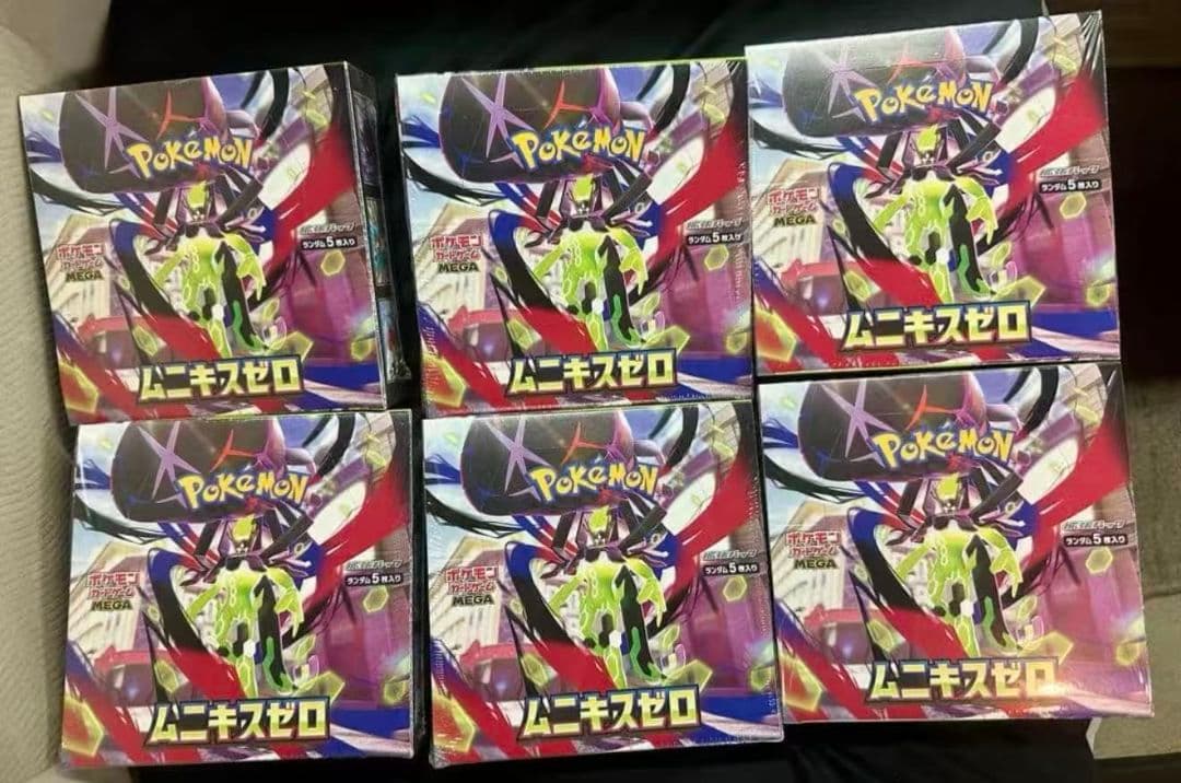 ポケカBOX ムニキスゼロ　未開封シュリンク付き