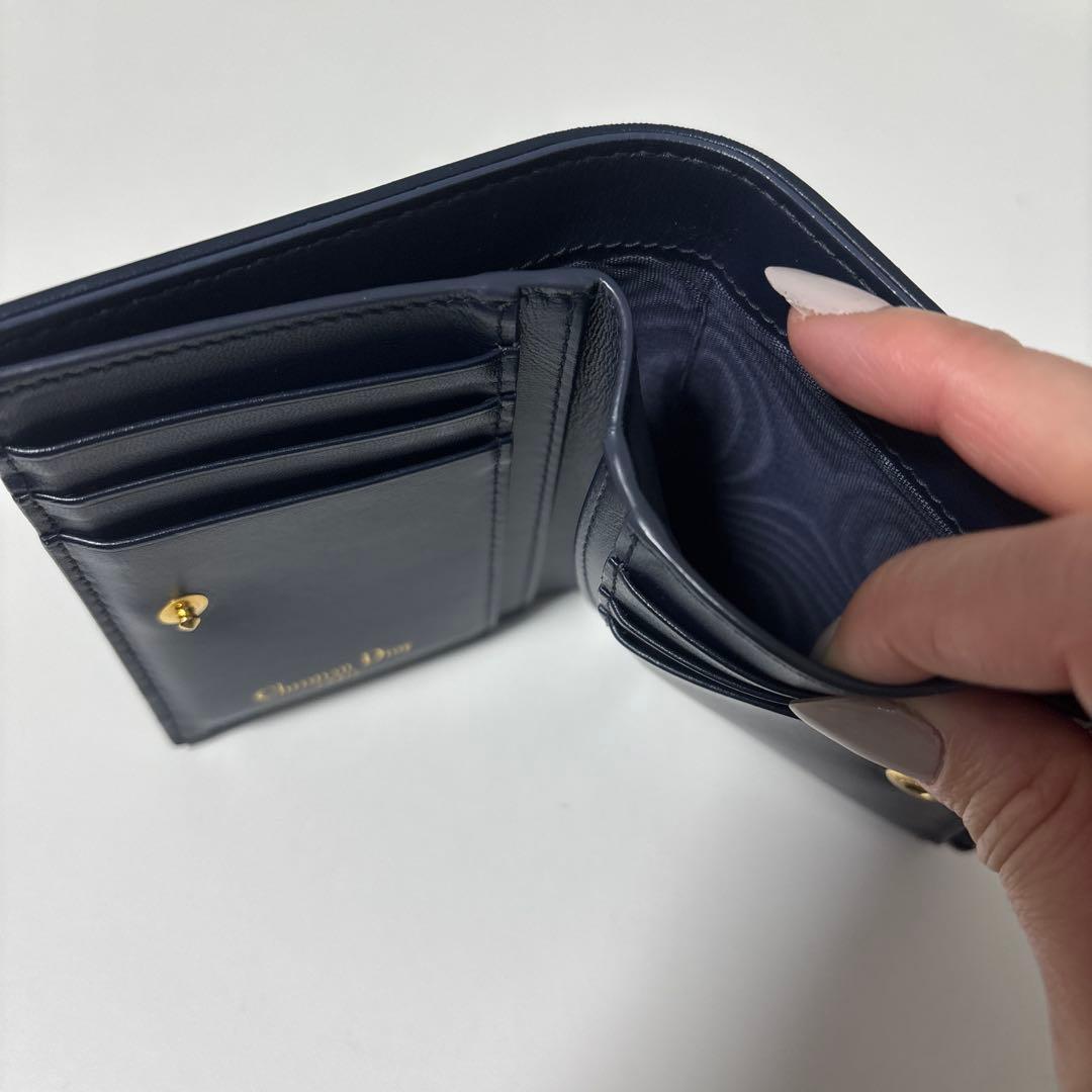 DIOR 財布　30 Montaigne Dahlia ウォレット　ダリア