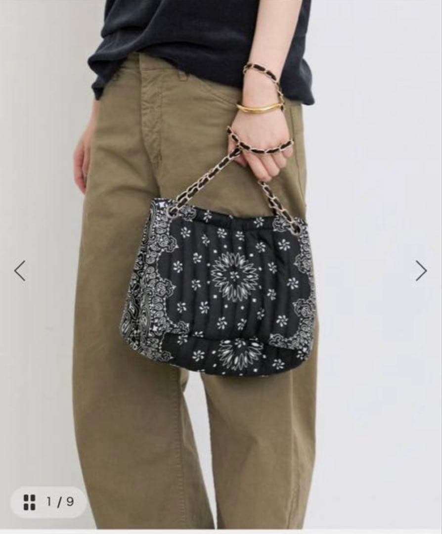 アパルトモンMALUS マリュス Bandana quilting bag
