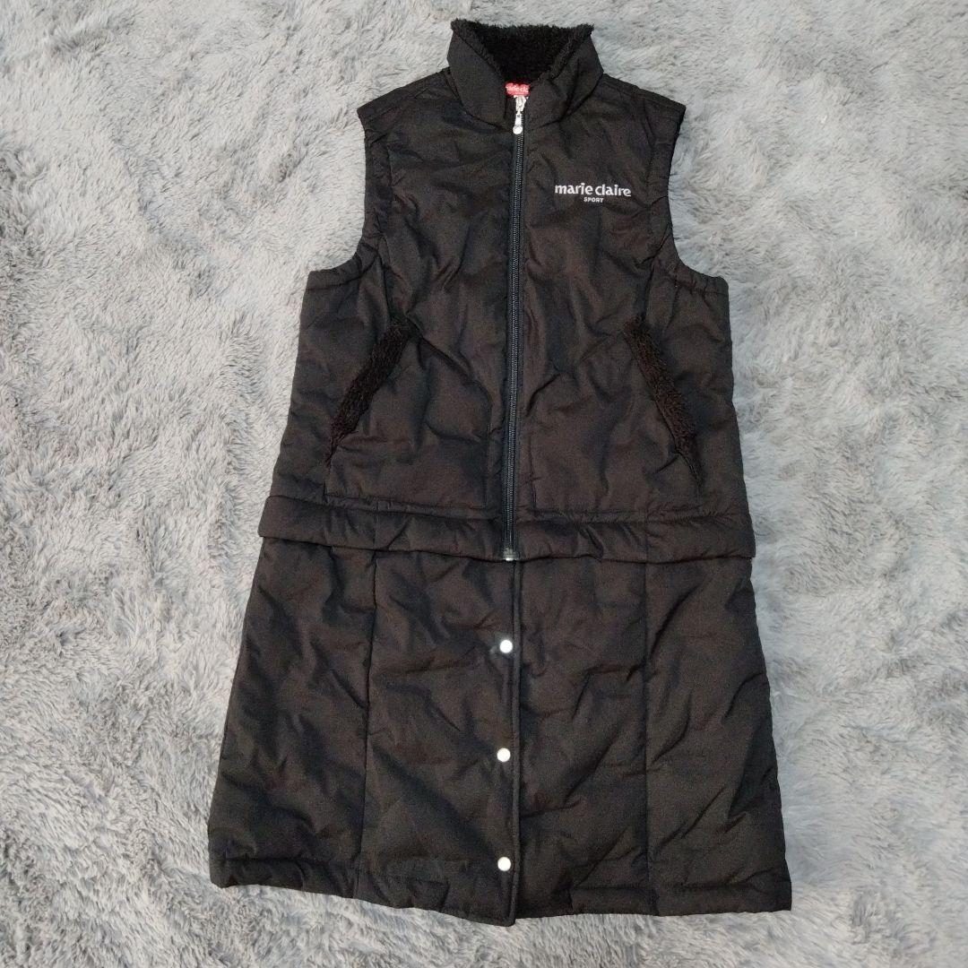 マリクレール♡2way♡中綿/ワンピース♡ベスト♡M　ゴルフ/スポーツ/テニス