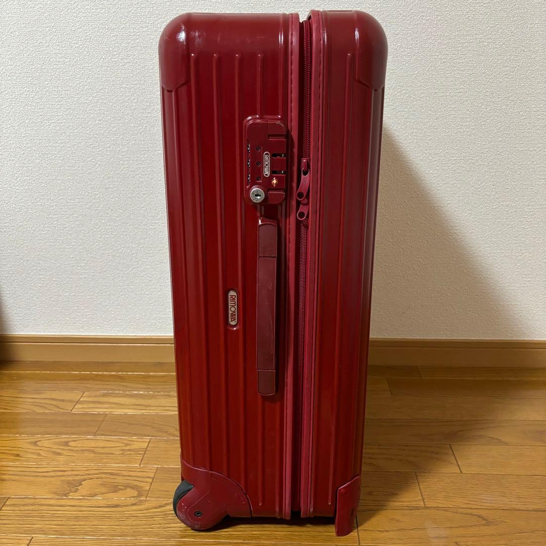 美品　RIMOWA リモワ　サルサ　レッド　キャリーケース　63L 2輪
