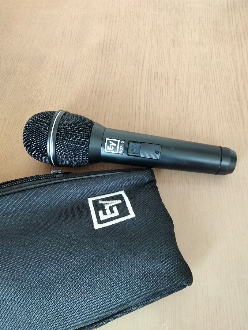 新品同様　ND76S エレクトロボイス　マイク　カラオケ　スタジオ　ライブ
