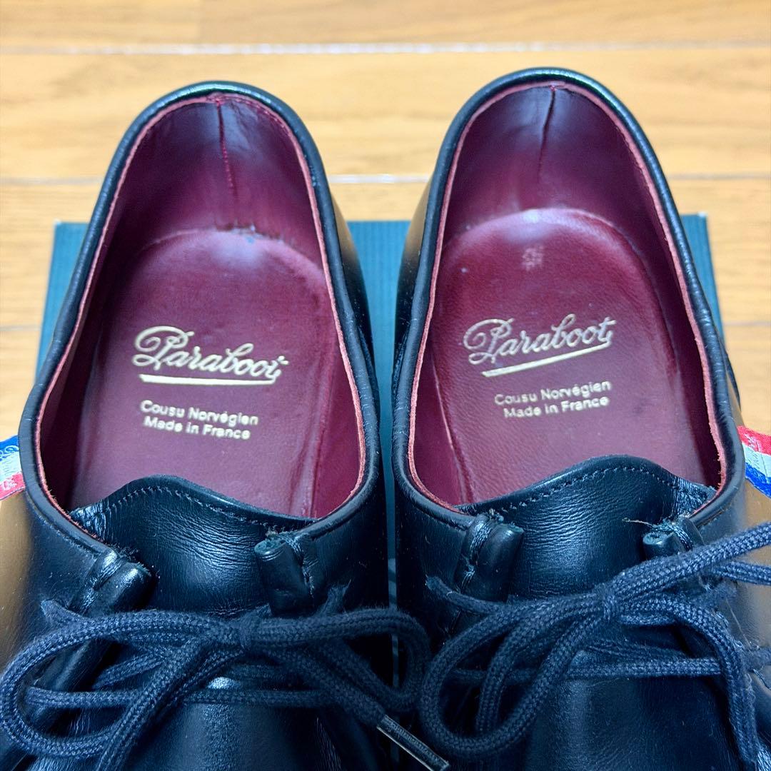 【美品】パラブーツ ミカエル BBR サイズ40 外箱有り