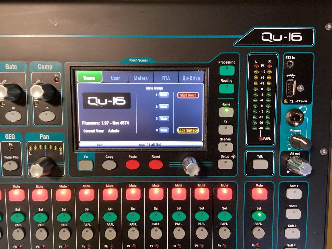 【美品】ALLEN&HEATH QU-16 デジタルミキサー