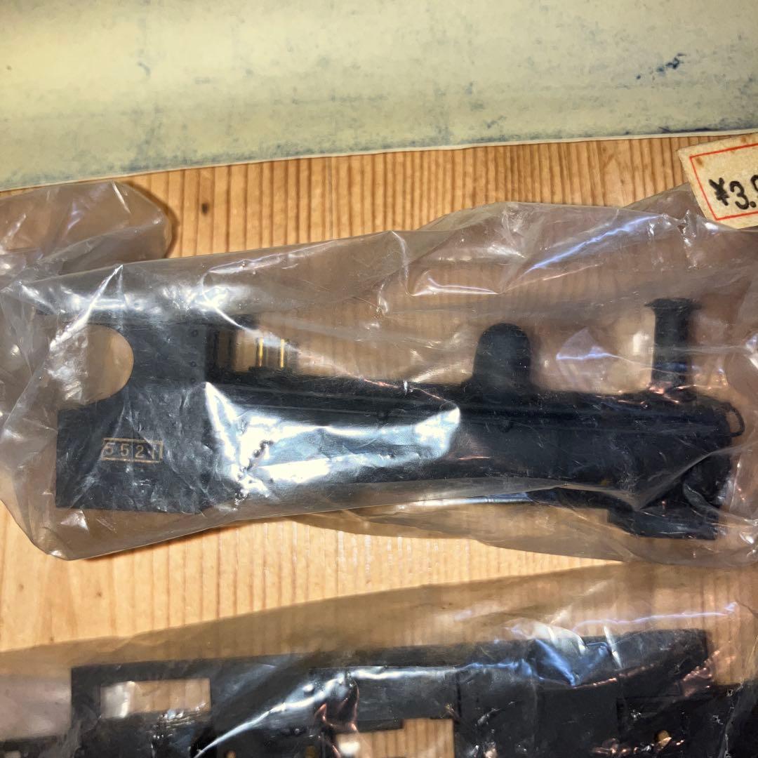 昭和期 国産HOゲージ 蒸気機関車 組立キット 真鍮製 当時物 組立説明図付き