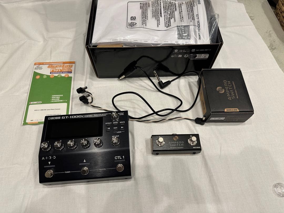 BOSS GT-1000CORE anpero swicth おまけ約1万分