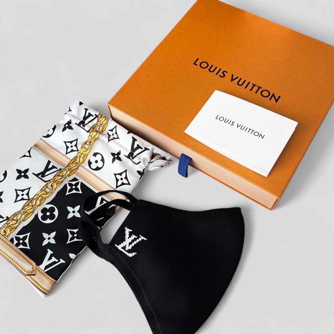未使用品 ルイヴィトン マスク マイユ ブラック LOUIS VUITTON