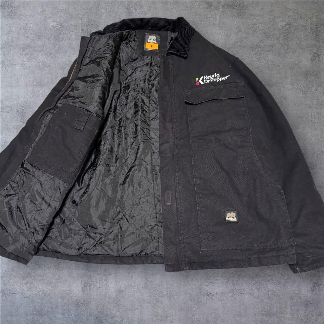 激レア 企業ロゴ Berne Workwear Keurig Dr Pepper