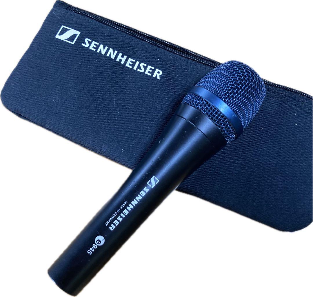 【消毒済み】Sennheiser e945 ダイナミックマイク 収納ケース付き