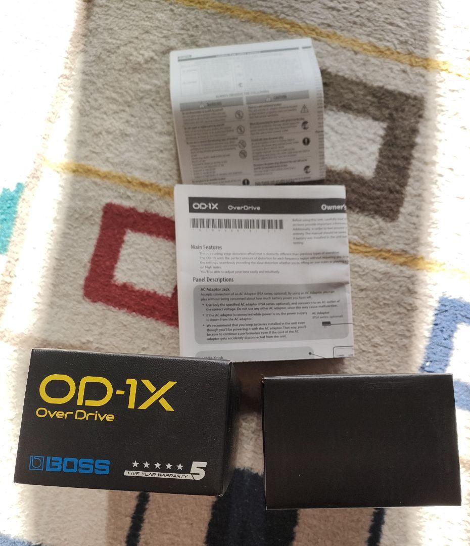 BOSS OD-1X オーバードライブペダル