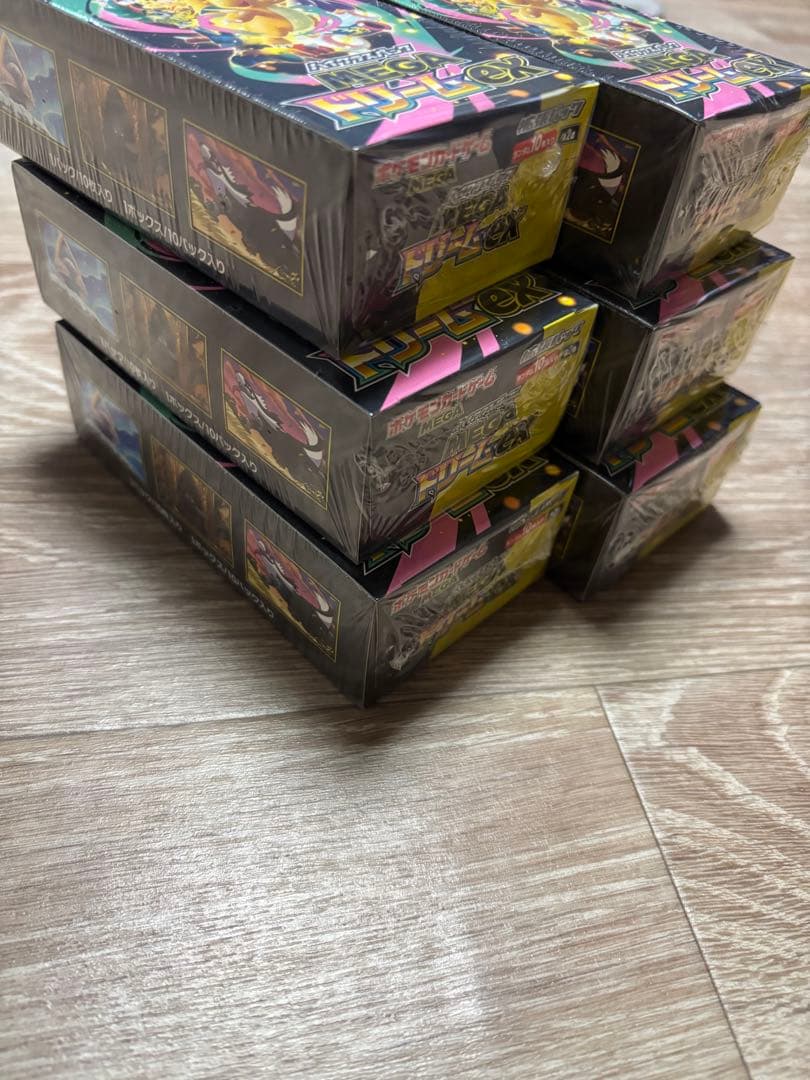 ポケモンカードゲーム MEGAドリームex 6BOX シュリンク付