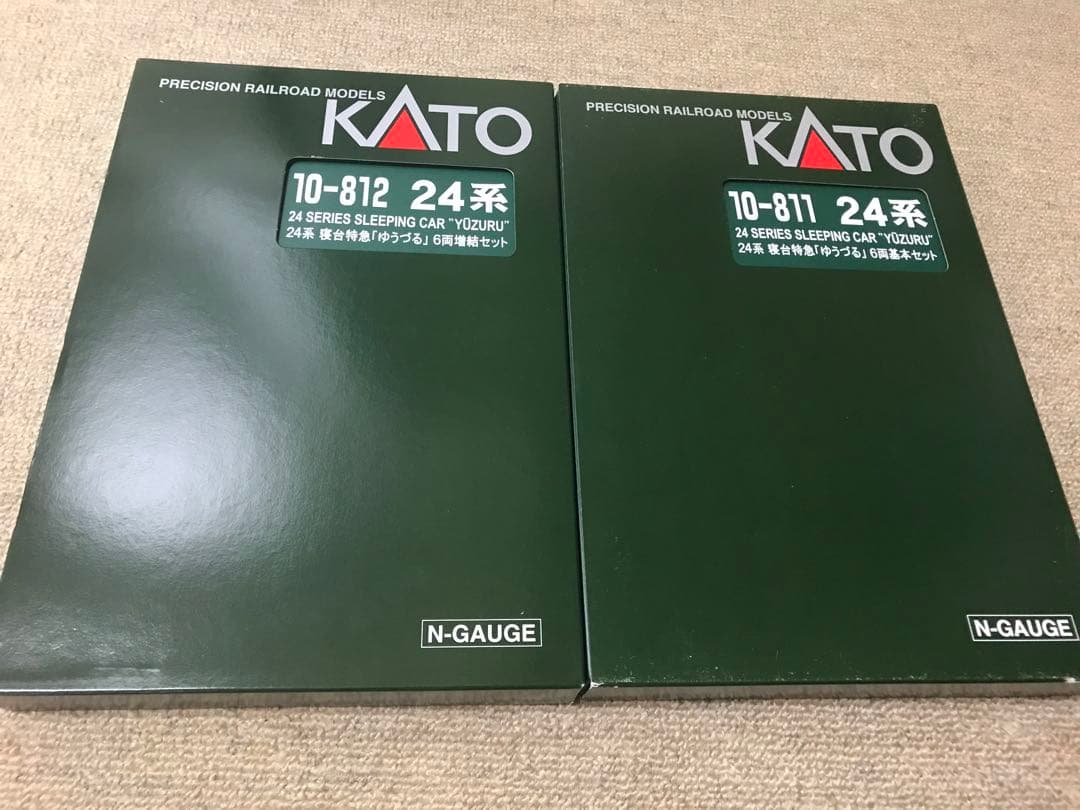 KATO10-811＋10-812 　24系特急 「ゆうづる」 基本・増結セット