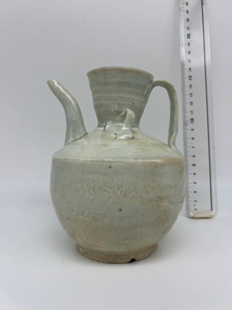 中国宋代白磁茶道具　骨董ティーポット古美術品コレクション唐物アンティーク青磁江戸