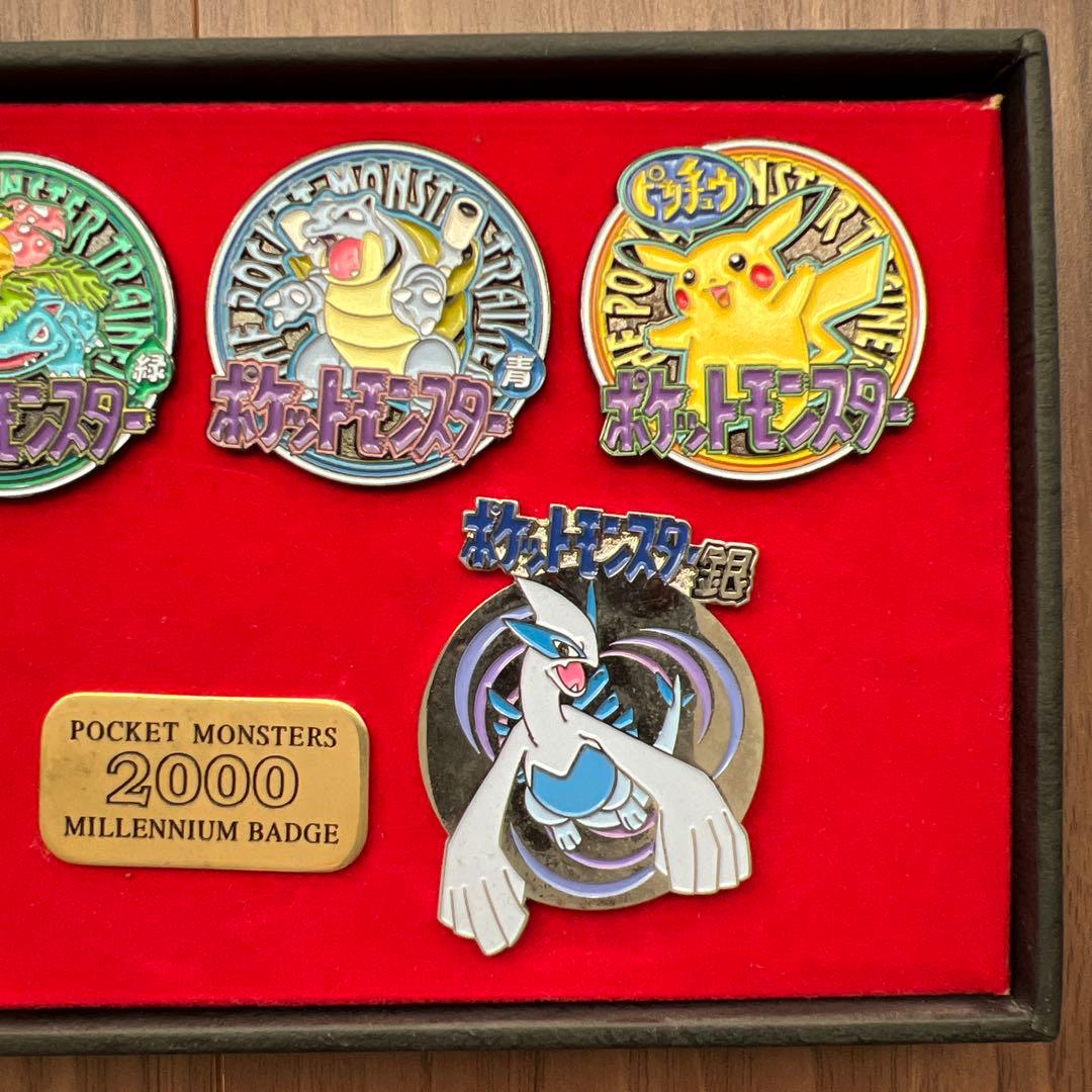 ポケットモンスター ミレニアムバッジ レア当時品