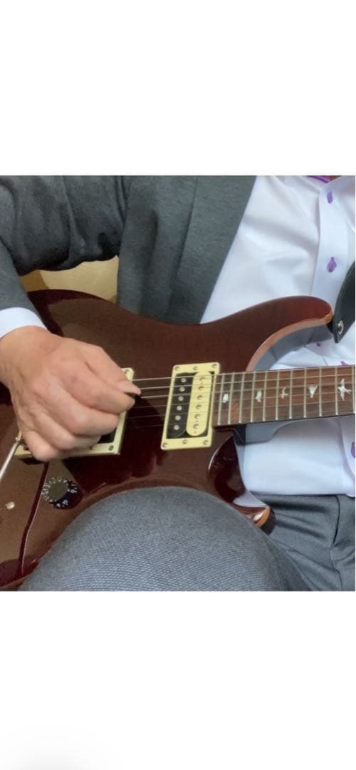 エレキギター PRS SE custom24 BLACK Cherry