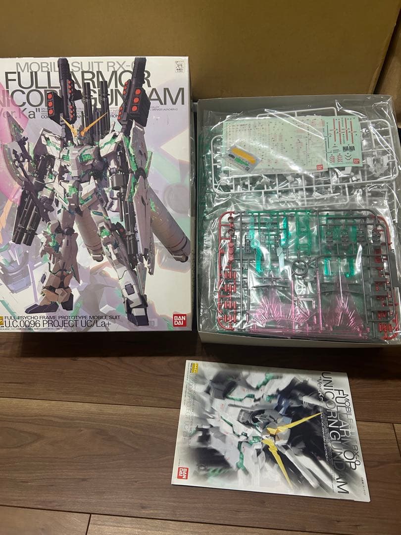 MG 1/100 RX-0 フルアーマーユニコーンガンダム Ver.Ka プラモ