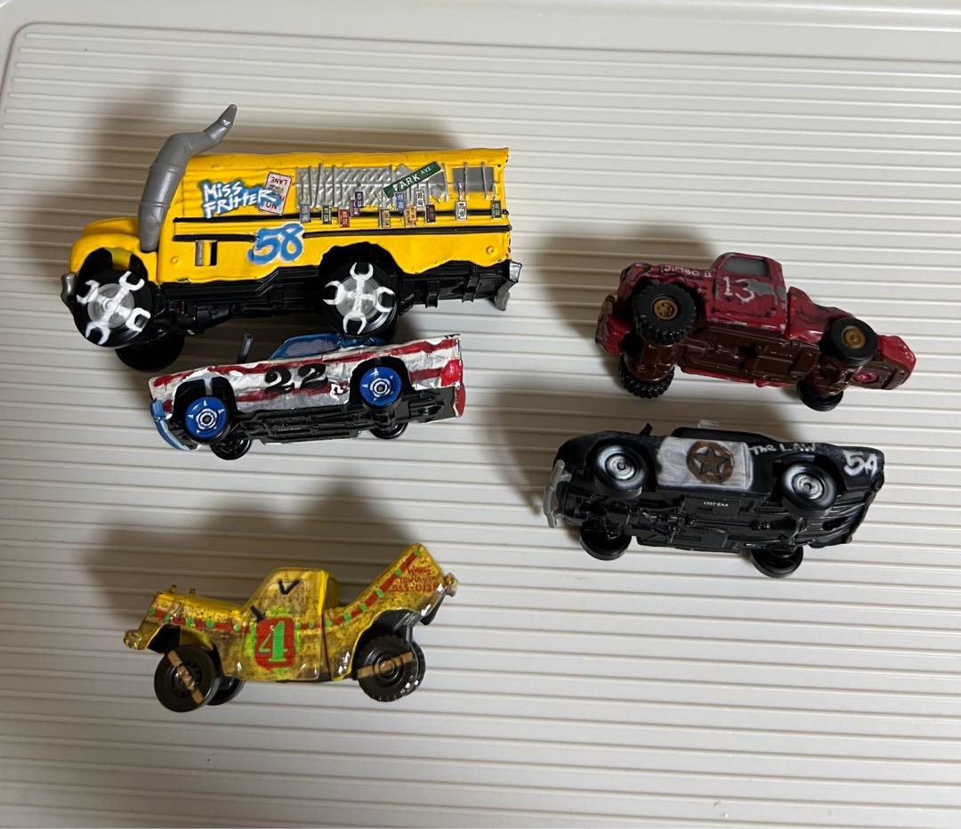 カーズ、マテル、ミニカー、（22番、54番、ミスフリッター）