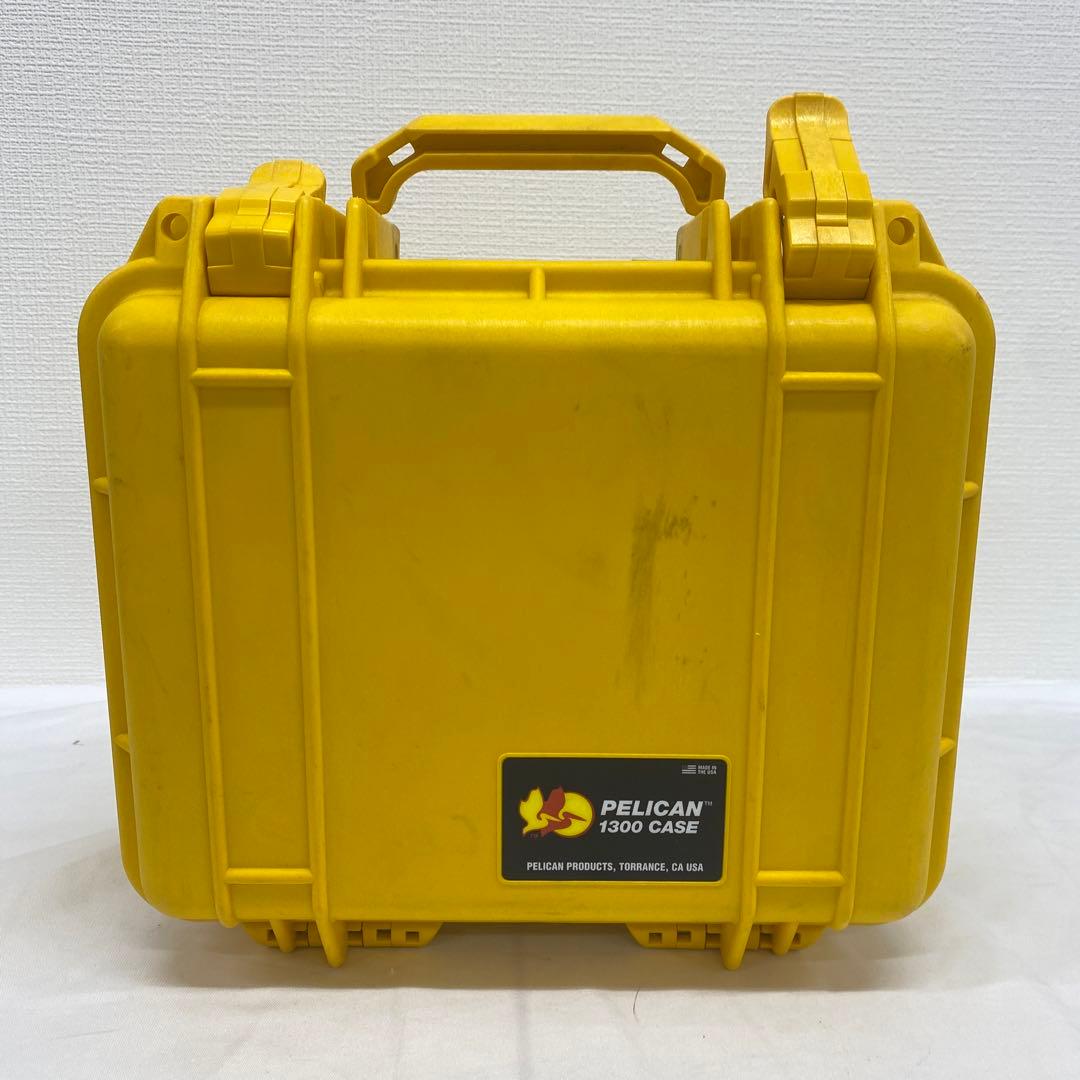 Pelican 1300 Case イエロー 防塵 防水 ハードケース