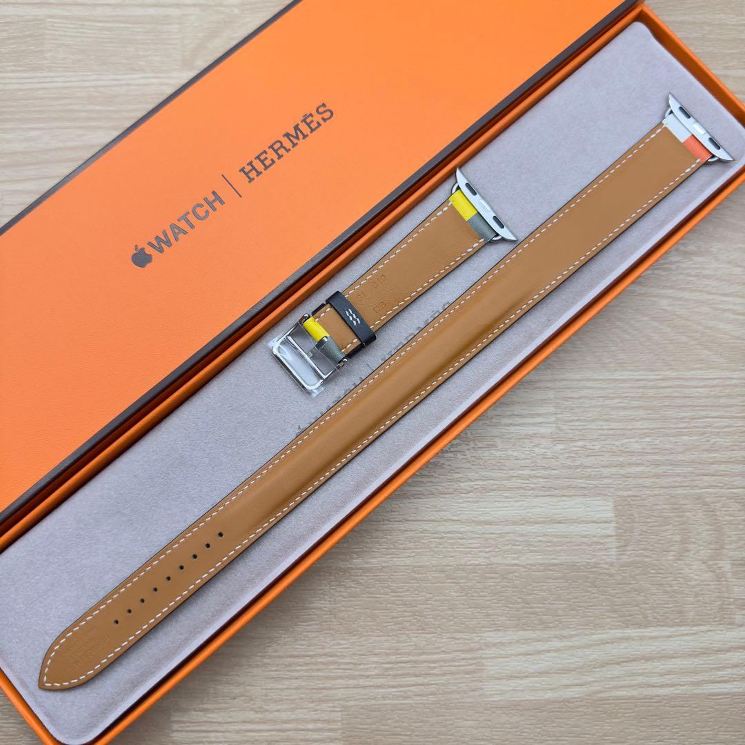 2151 Apple Watch エルメス　カザック　ドゥブルトゥール　レザー