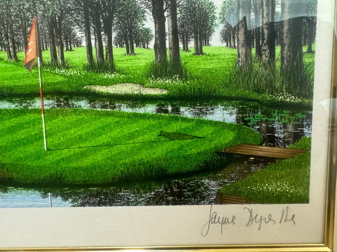 版画 Jacques Deperthes LitchfieldGClithograph