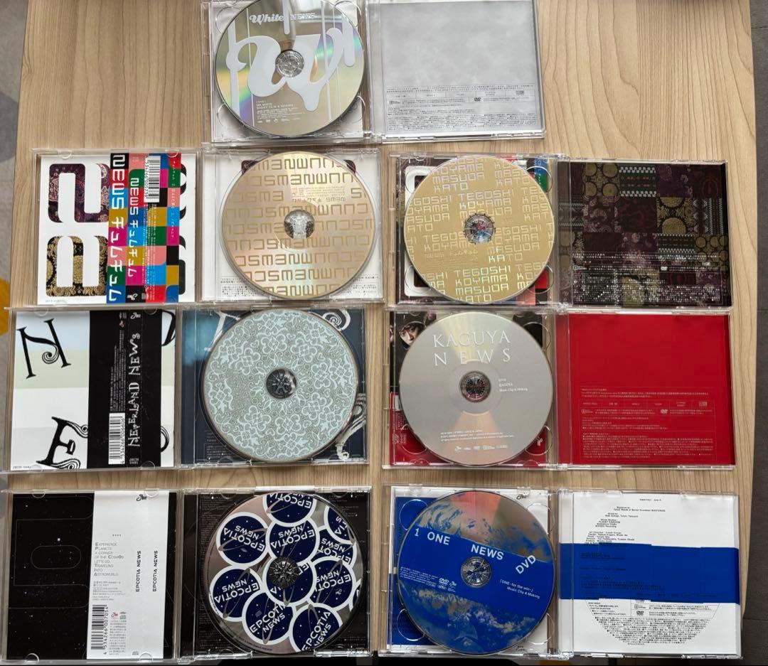 NEWS CD ライブDVD Blu-ray まとめ売り