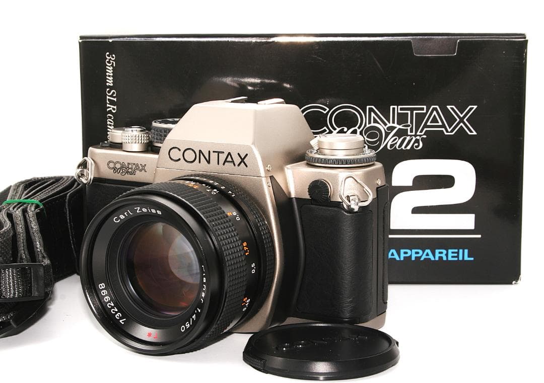 【美品】Contax S2 60周年+Planar 50mm f1.4 MMJ