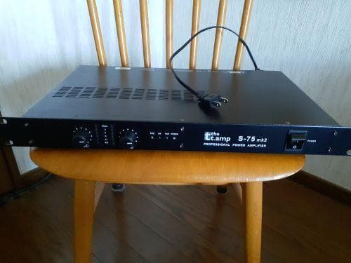 プロケーブル thomann S-75mk2パワーアンプ と入力・出力ケーブル