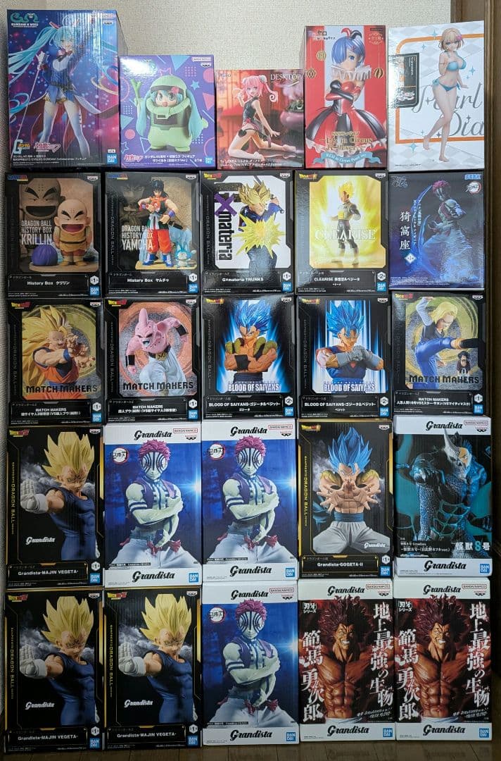 最新込み　プライズフィギュアまとめ売り　２７体　ジャンプ系　美少女系