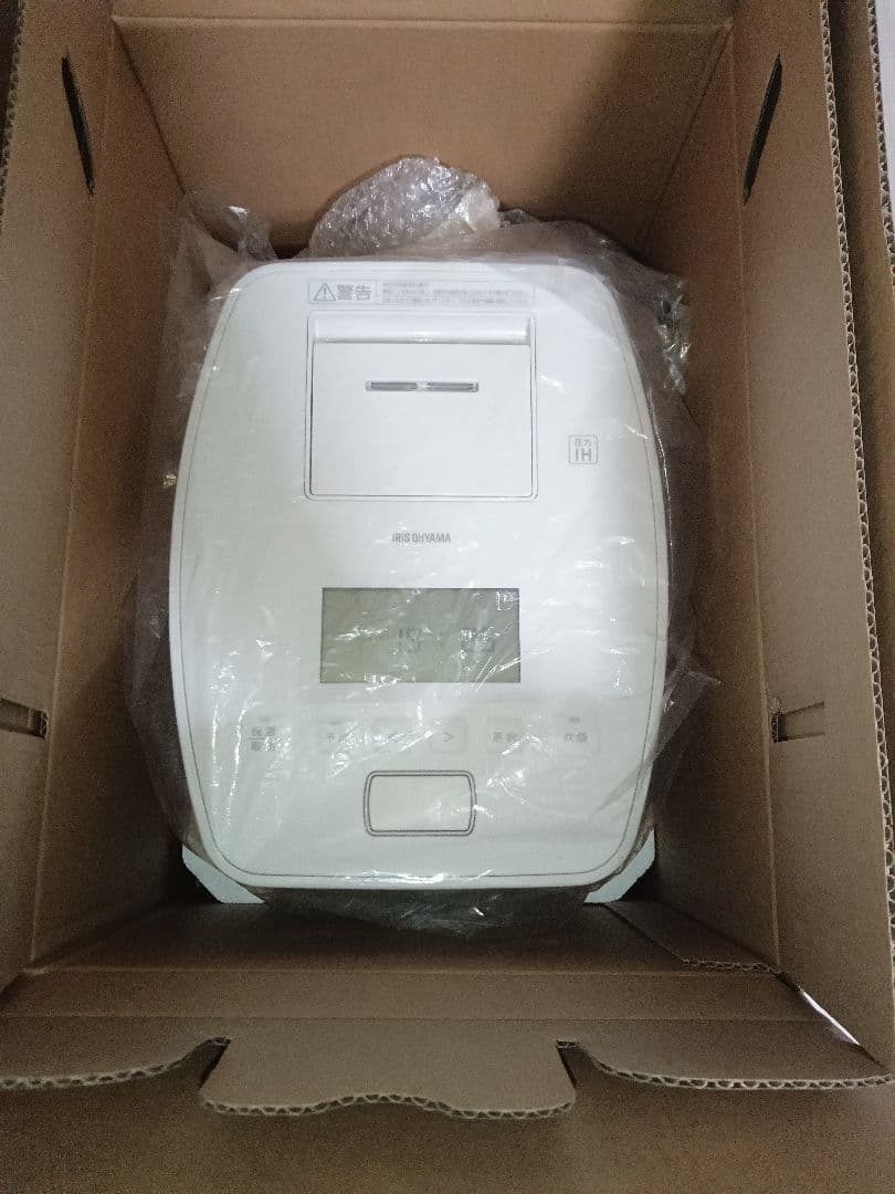 2025年製 アイリスオーヤマ 圧力IH炊飯器 5.5合 RC-PGA50-W