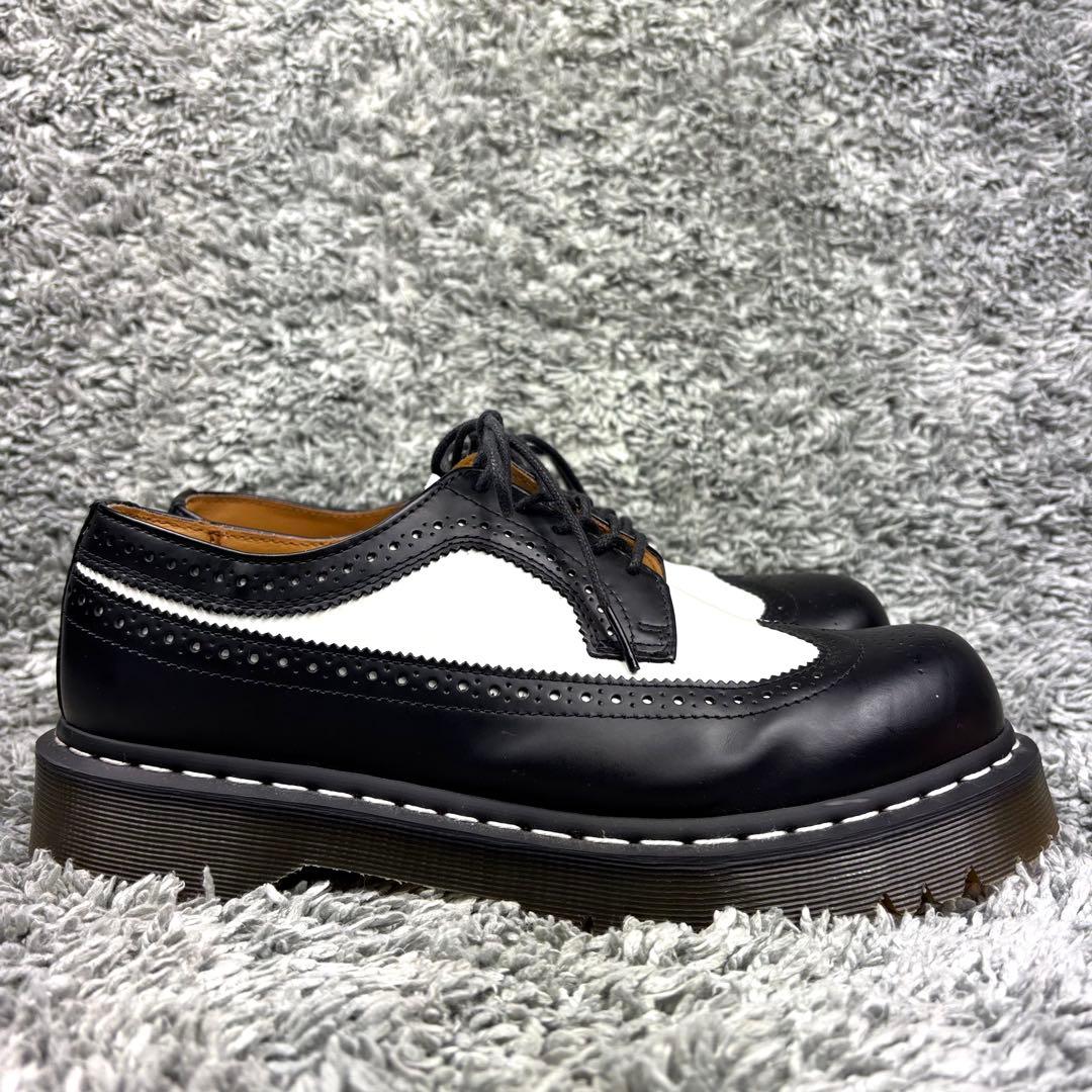 極美品❣️ Dr.Martensドクターマーチン ウイングチップ バイカラー 黒白