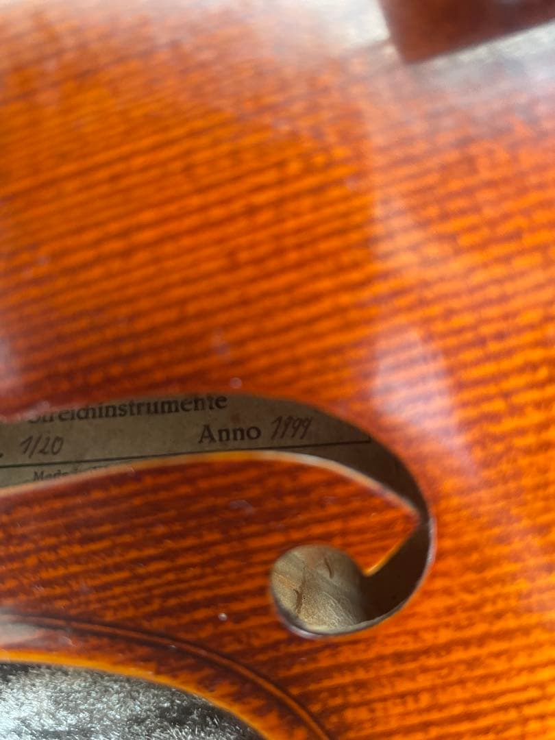WALTER E.SANDNER ドイツ製　バイオリン　1999 年