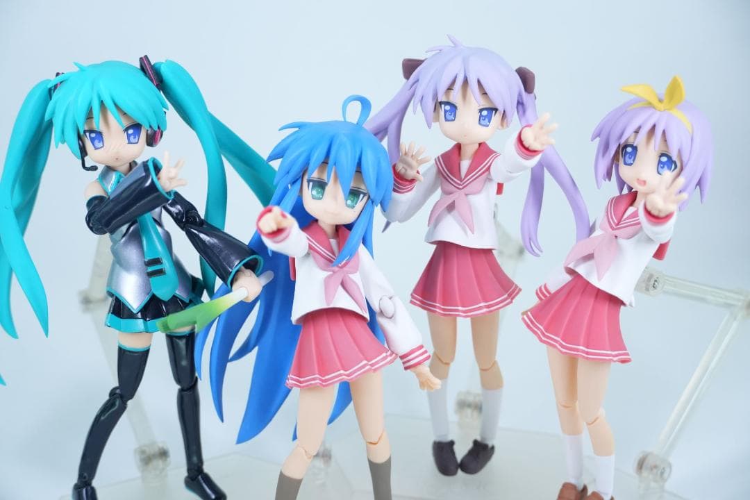 【1/20まで値下げ】 figma らき☆すた 4点セット