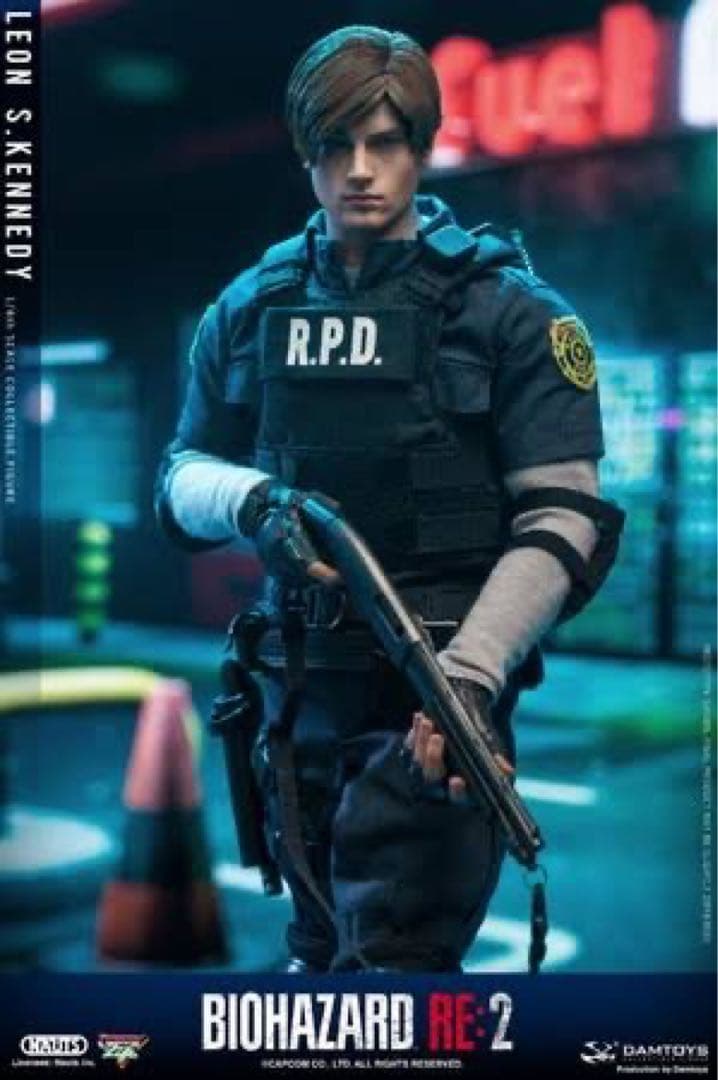 【公式/正規品】　ダムトイズ レオン・S・ケネディ バイオハザードRE2