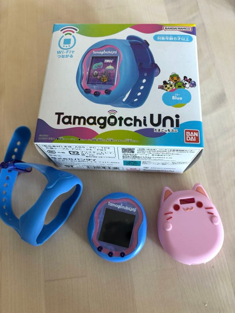 Tamagotchi Uni 青色 デジタルペット